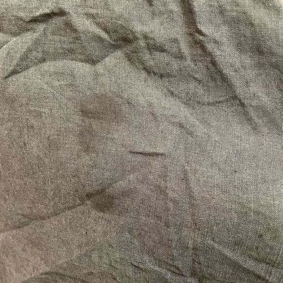 Sundance Skirt Womens 10 Linen Maxi Washed Black Gorpcore Prairie Boho FLAWED - Picture 6 of 11